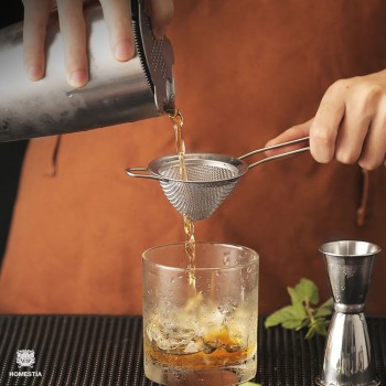 Steel Strainer 1/2/4/12 Bar Strainer Ice Strainer Bartender Bar Percolator Colander Ice Strainer