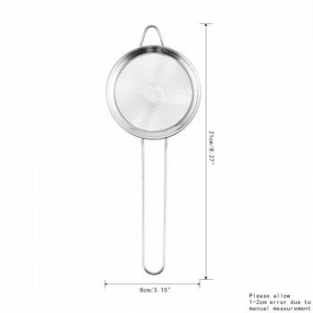 Steel Strainer 1/2/4/12 Bar Strainer Ice Strainer Bartender Bar Percolator Colander Ice Strainer