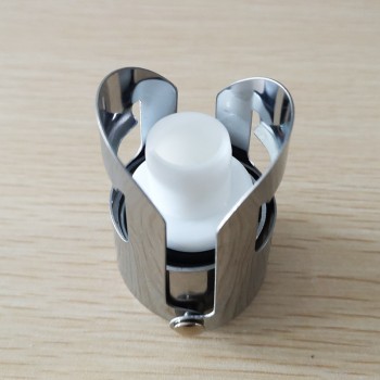 1pcs Champagne Bottle Stainless Steel Stopper Sparkling Grape Wine Bottle Plug Vacuum Sealer Bottle Liquor Flow Stopper Cap Bar