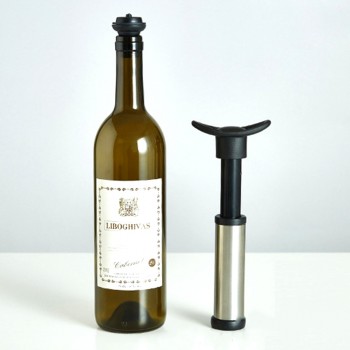 Wine Bottle Stopper Reusable Vacuum Wine Saver Bottle Sealer Vacuum Pump Preserver with 2 Bottle Stopper Bar Supplies