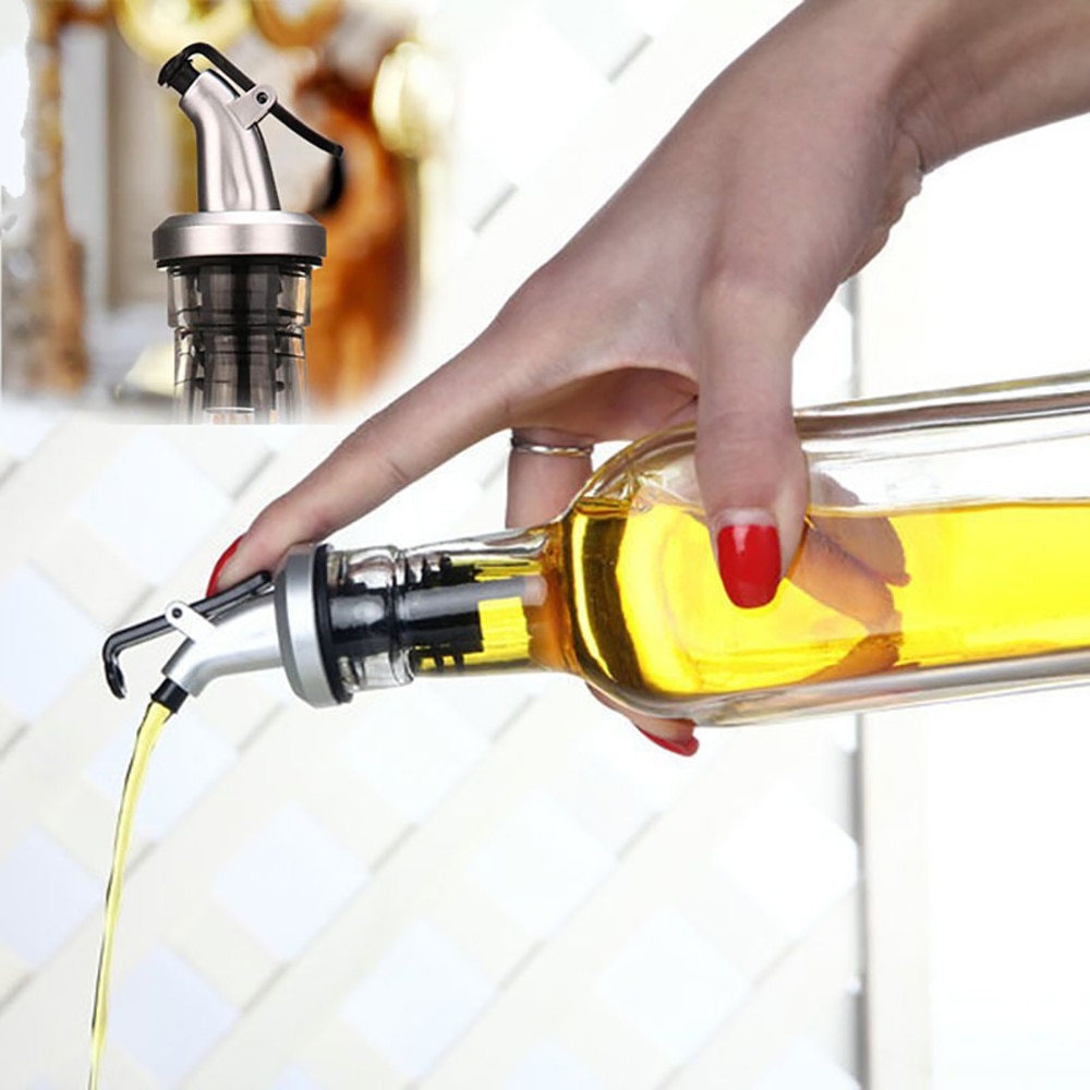 Stainless Steel Bottle Pourer Pourer Oil Cork Bartender Wine Accessories Bar Accessories Wine Pourer Alcohol Liquor Dispens