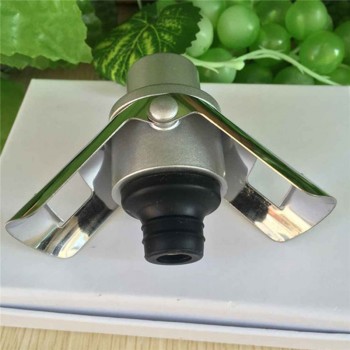Stainless Steel Bottle Stopper Vacuum Pump Sealed Red Wine Champagne Cap Plug