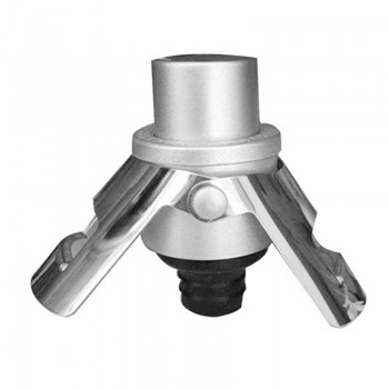 Stainless Steel Bottle Stopper Vacuum Pump Sealed Red Wine Champagne Cap Plug