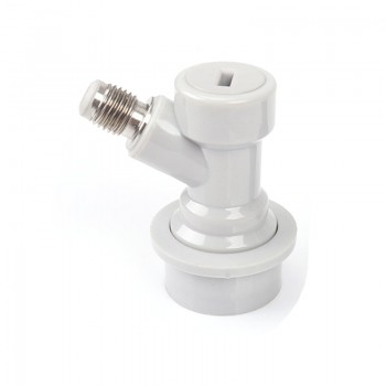 Homebrew Beer Keg Connector Dispenser Ball Lock Keg Disconnect Liquid / Gas Connectors 1/4