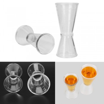 HOOMIN Cocktail Shaker Jigger Short Drink Measurement Cocktail Measure Cup Measuring Cup Bar Accessories For Home Bar Party