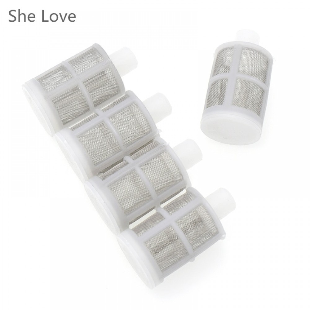 5pcs Stainless Steel Mesh Homebrew Inching Siphon Filter For Beer Brewing Wine Making Washer Tool