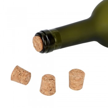 HILIFE 10 piece/set Wooden Wine Cork Wine Bottle Stopper Straight Cork Stopper Bar Tools Barware