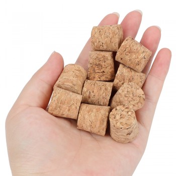 HILIFE 10 piece/set Wooden Wine Cork Wine Bottle Stopper Straight Cork Stopper Bar Tools Barware