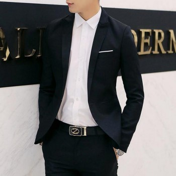 8 Colors Men Blazers Brand 2018 Korean Style Mens Blazers and Jacket Slim Fit Solid Casual Suits Jacket