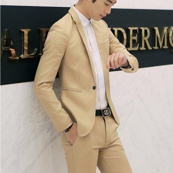 8 Colors Men Blazers Brand 2018 Korean Style Mens Blazers and Jacket Slim Fit Solid Casual Suits Jacket