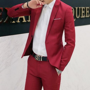 8 Colors Men Blazers Brand 2018 Korean Style Mens Blazers and Jacket Slim Fit Solid Casual Suits Jacket