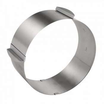 16-30CM Adjustable Stainless Steel Cake Mold Cookie Fondant Mousse Ring Baking Tool Cake Mould Round Cake Decorating Tools