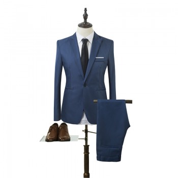 Fashion men suit  slim fit men suits latest coat pant design wedding party blazer groom tuxedos costume homme (jacket + pants)