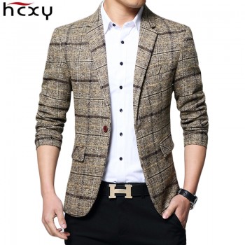 2018 New Arrival Brand Clothing Jacket spring Suit Jacket Men Blazer Fashion Slim Male Suits Casual   Blazers Men Size M-5XL