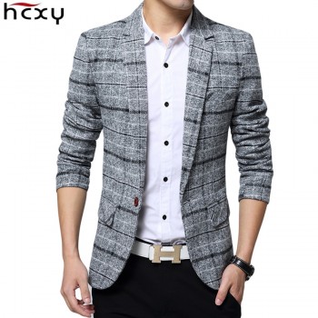 2018 New Arrival Brand Clothing Jacket spring Suit Jacket Men Blazer Fashion Slim Male Suits Casual   Blazers Men Size M-5XL