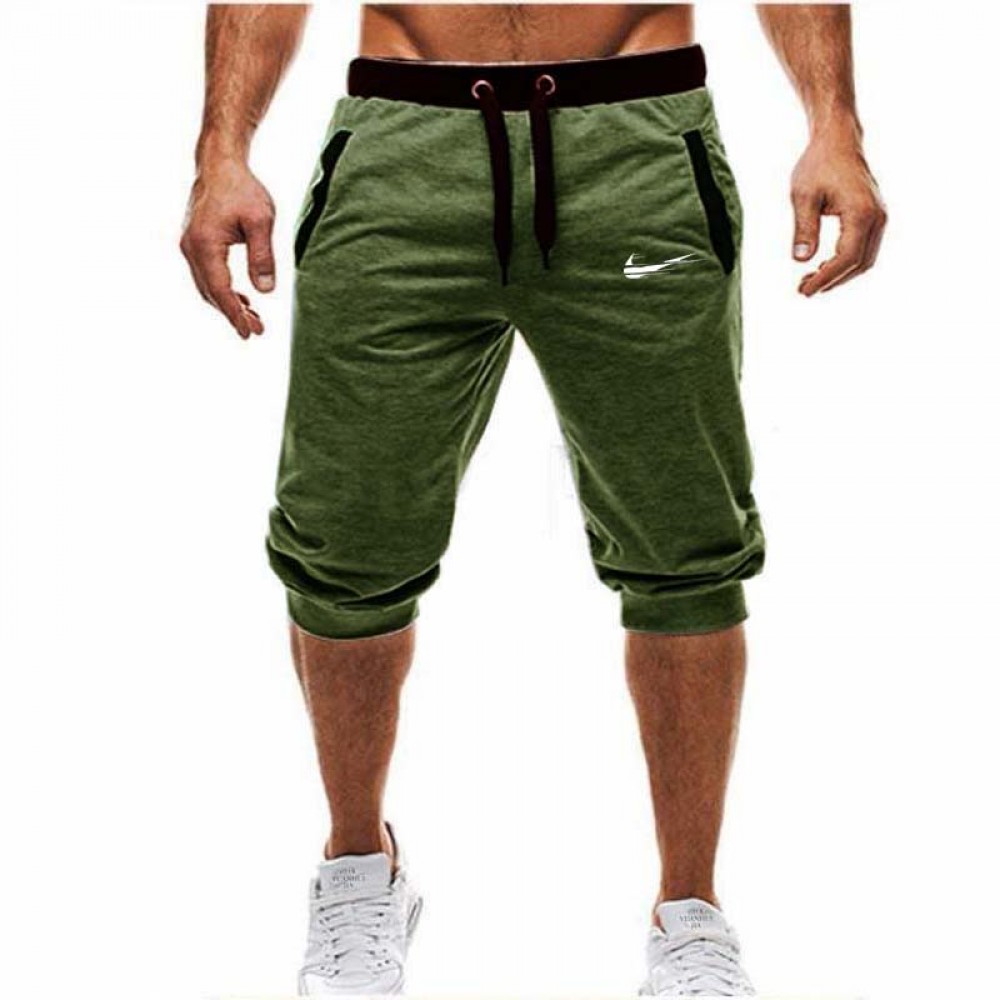 Mens Baggy Jogger Casual Slim Harem Shorts Soft 3/4 Trousers Fashion New Brand Men Sweatpants Summer Comfy Male Shorts 2018 New