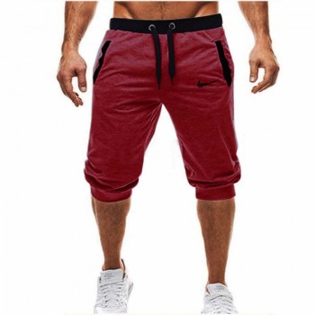 Mens Baggy Jogger Casual Slim Harem Shorts Soft 3/4 Trousers Fashion New Brand Men Sweatpants Summer Comfy Male Shorts 2018 New