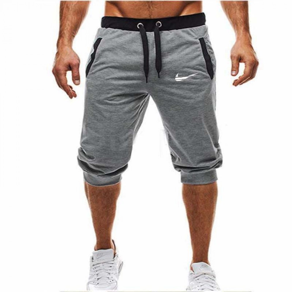 Fitness short jogging casual workout clothes mens shorts summer new fashion mens casual mens knee long shorts