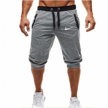 2018 Summer New Mens shorts JUST BREAK IT Printed Casual Fashion Jogger Knee Length Sweatpants Man Fitness Hip hop shorts