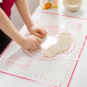 60*40CM Non-Stick Silicone Baking Mat Pad Baking Sheet Glass Fiber Rolling Dough Mat Cookie Macaron Baking Mat Free Shipping 10