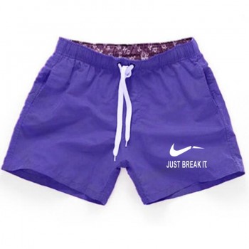 2018 New Shorts Men Summer Beach JUST BREAK IT printing Shorts Homme Casual Style Loose Elastic Brand Clothing Plus Size 3XL