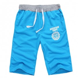 ZH Men Casual Shorts Summer Men Shorts Trousers Casual Half Short