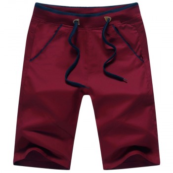 Mountainskin 5XL New Summer Mens Cotton Shorts Mid Straight Thin Mens Beach Shorts Casual Solid Soft Male Brand Shorts,SA168