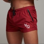 Mens shorts Calf-Length gyms Fitness Bodybuilding Casual Joggers workout Brand sporting short pants Sweatpants Sportswear