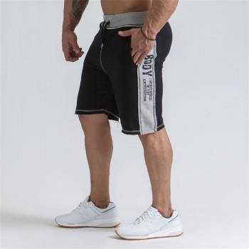 2019 New Fashion Summer Gyms Shorts Men Beach Shorts Homme Breathable Soft Comfortable Men Shorts Casual Cotton Clothes