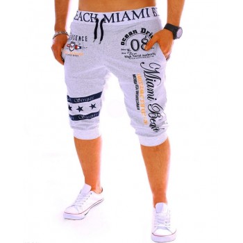 2017 quick sell through the explosion of  trousers Italian digital printing design male shorts