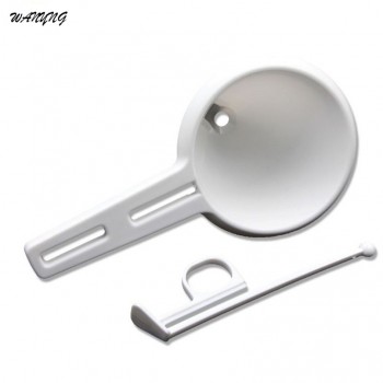 Adjustable Chocolate White Plastic Funnel for Kitchen Baking Cake Decorating Pastry Tools ustensiles patisserie Dropship 3D24#F#