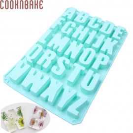 COOKNBAKE DIY Letters Silicone Cake Mold 3D  wedding decoration Mold DIY Birthday Cake Tools CDSM-246
