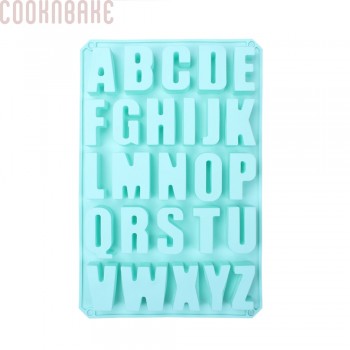 COOKNBAKE DIY Letters Silicone Cake Mold 3D  wedding decoration Mold DIY Birthday Cake Tools CDSM-246
