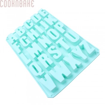 COOKNBAKE DIY Letters Silicone Cake Mold 3D  wedding decoration Mold DIY Birthday Cake Tools CDSM-246