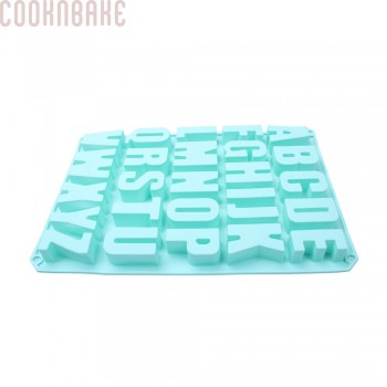 COOKNBAKE DIY Letters Silicone Cake Mold 3D  wedding decoration Mold DIY Birthday Cake Tools CDSM-246
