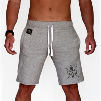 YEMEKE 2018 Quality Men Golds Brand Fashion casual wool shorts Fitness Shorts Mens Professional Bodybuilding Short Pants