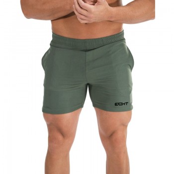 Men Summer Slim Shorts Gym Fitness Bodybuilding Running Jogging Training Male Short Pant Length Breathable Sportswear