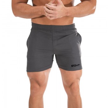 Men Summer Slim Shorts Gym Fitness Bodybuilding Running Jogging Training Male Short Pant Length Breathable Sportswear