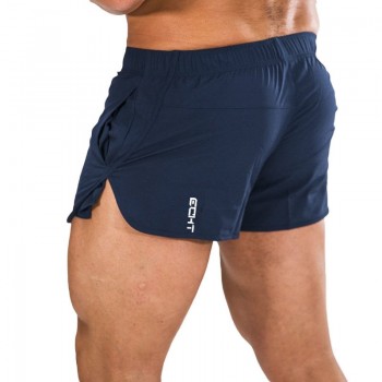 Men Summer Slim Shorts Gym Fitness Bodybuilding Running Jogging Training Male Short Pant Length Breathable Sportswear