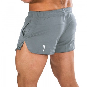Men Summer Slim Shorts Gym Fitness Bodybuilding Running Jogging Training Male Short Pant Length Breathable Sportswear