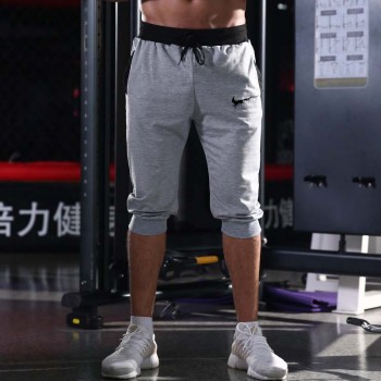 2019 Summer New Mens shorts Printed Casual Fashion Jogger Knee Length Sweatpants Man Fitness Drawstring shorts