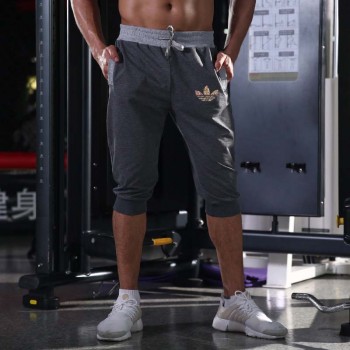 Men ADI Summer Casual Shorts Men Brand New Board Shorts 2019 Men Knee Length Shorts Color Patchwork Fashion Casual Short Mens