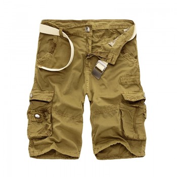 New 2018 Men Cargo Shorts Casual Loose Short Pants Camouflage Military Summer Style Knee Length Plus Size 10 Colors Shorts Men
