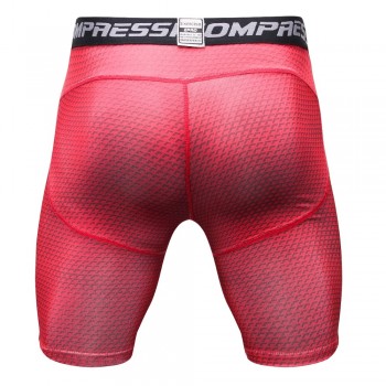 2018 new style Breathable Mens Compression Shorts MMA Workout Fitness Bottoms Crossfit Skin Tight Comouflage Short Pants