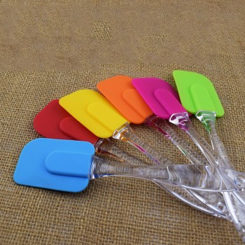 1pc Silicone Spatula Baking Scraper Cream Butter Handled Cake Spatula Cooking Cake Brushes Kitchen Utensil Pastry Tools