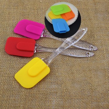 1pc Silicone Spatula Baking Scraper Cream Butter Handled Cake Spatula Cooking Cake Brushes Kitchen Utensil Pastry Tools