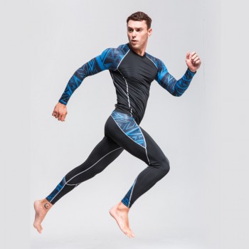 Winter Thermal Mens Underwear T-shirts Leggings Men Clothing Thermal Underwear Rashgard Male Compression Tracksuit Men Brands