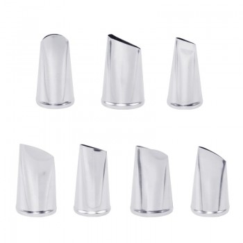Delidge 7pcs/set Cake Decorating Tips Set Cream Icing Piping Sugarcraft Rose Nozzle Pastry Tools Fondant Decorating Tools