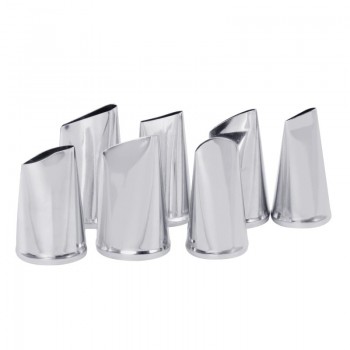 Delidge 7pcs/set Cake Decorating Tips Set Cream Icing Piping Sugarcraft Rose Nozzle Pastry Tools Fondant Decorating Tools