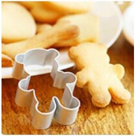 1pcs Specialized Metal Alloy Cake Cookie Bakeware Cake Mould Fondant Cookie Cutters Biscuit Mold Kitchen DIY Little Lovely Bear